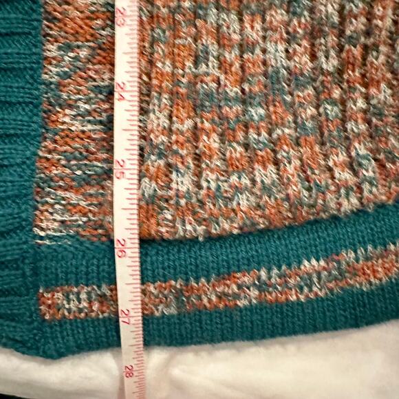 Vintage Adorable Judy Lee Sweater with Front Waist Button Size M - Picture 8 of 9